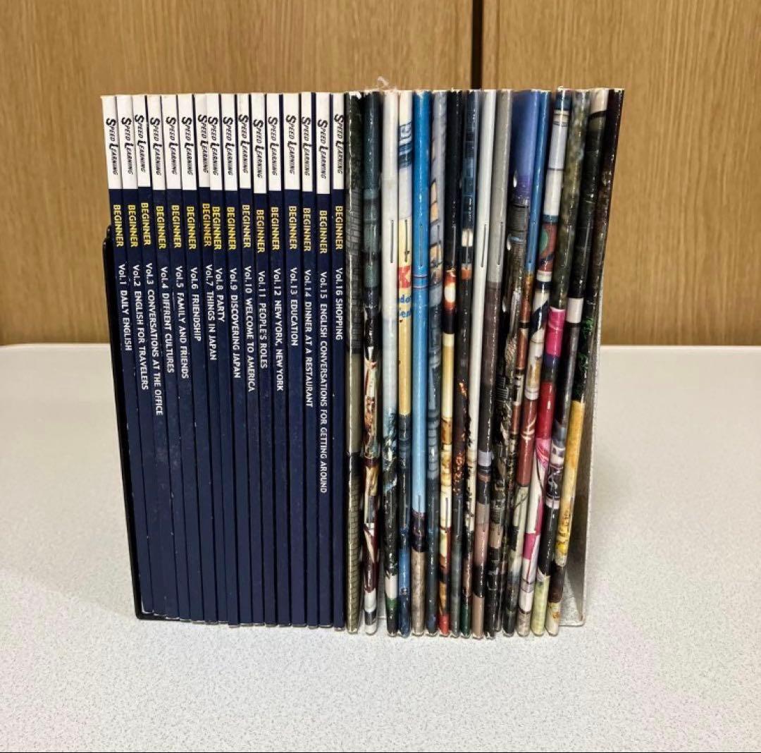 英語学習　スピードラーニング　初級　中級　CD 全64巻
