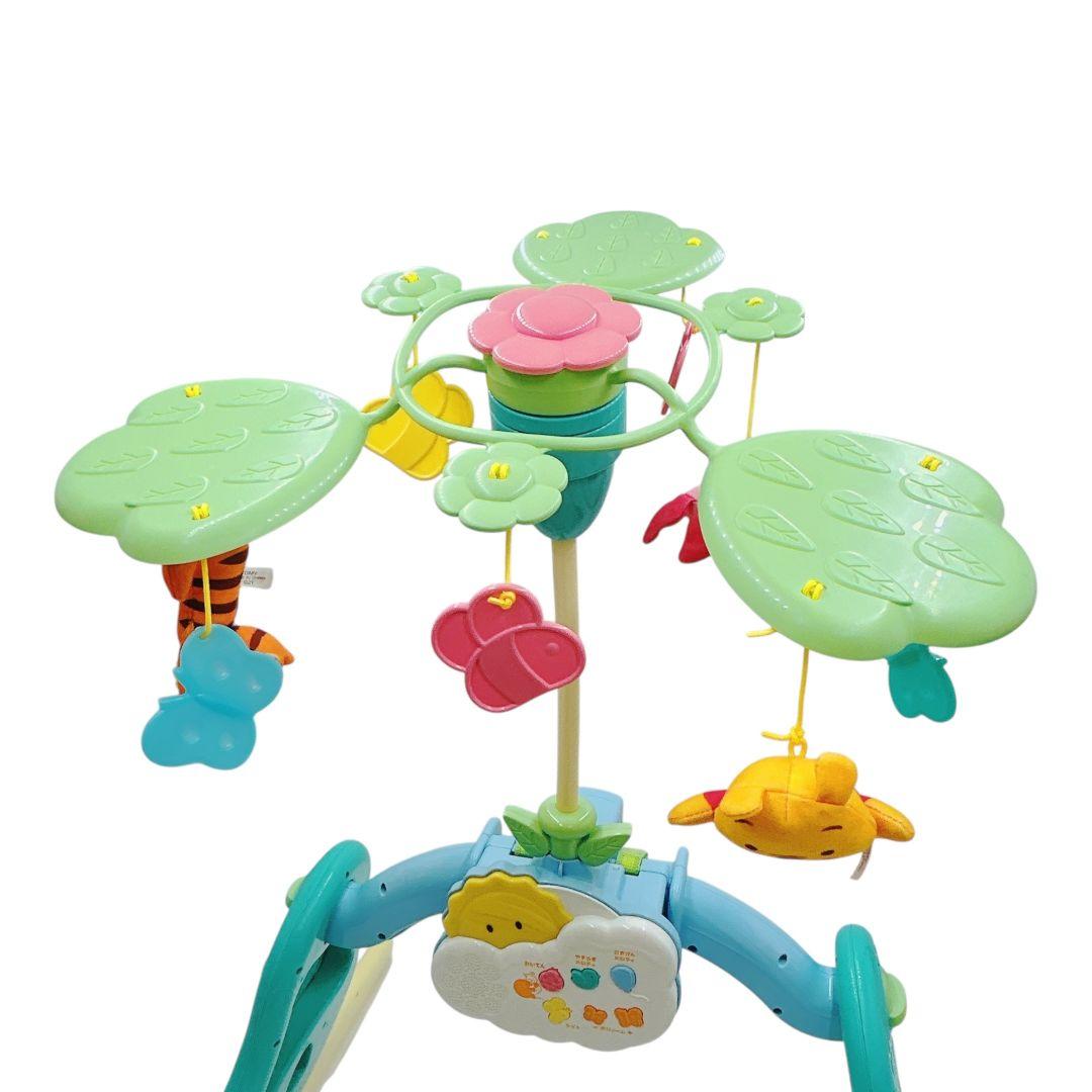 【極美品】くまのぷーさん えらべる回転6way ジムにへんしんメリー プーメリー