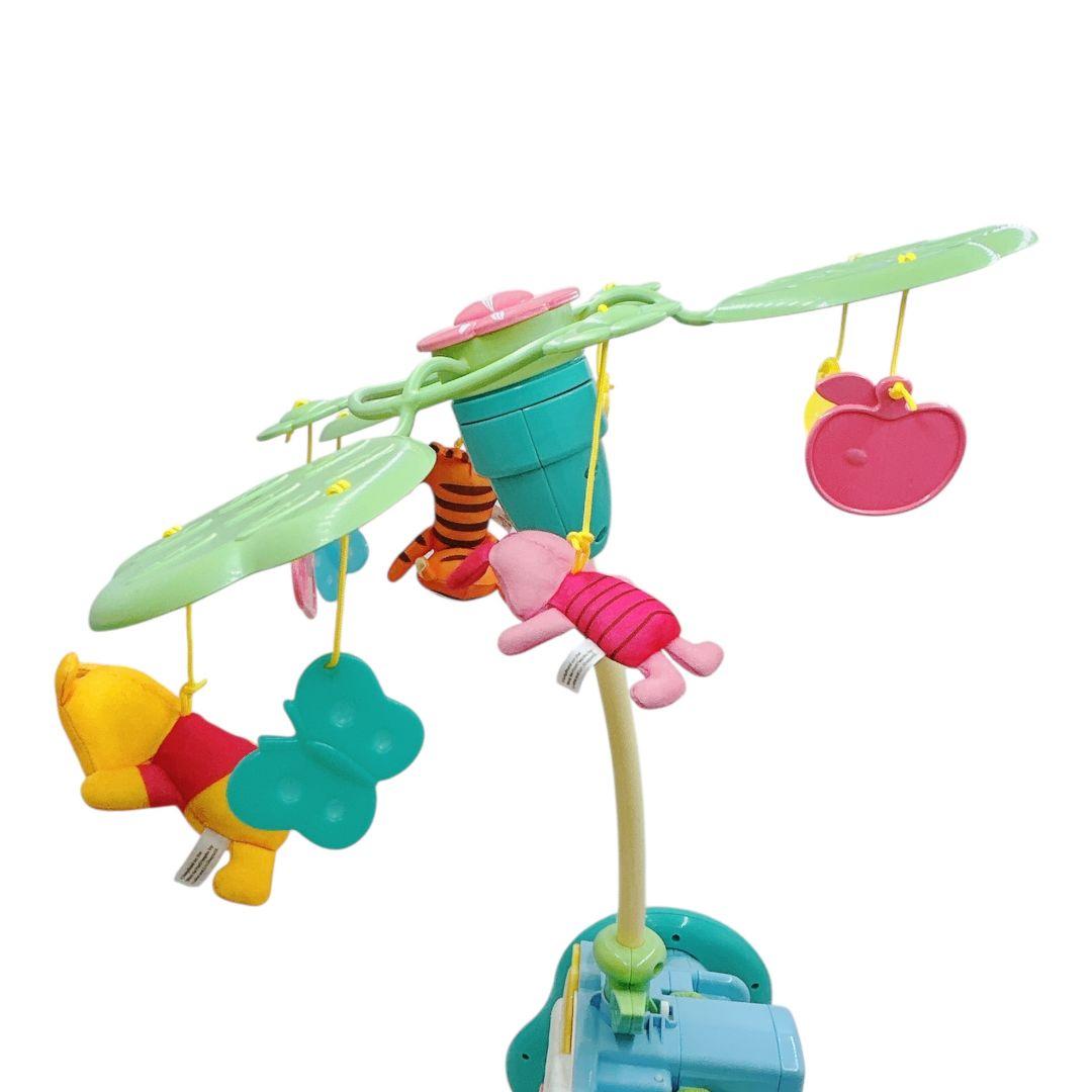 【極美品】くまのぷーさん えらべる回転6way ジムにへんしんメリー プーメリー