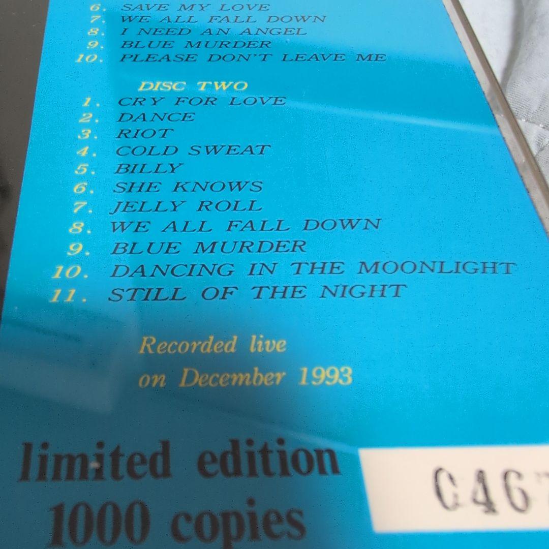 1000枚限定 INNOCENT MURDER/BLUE MURDER