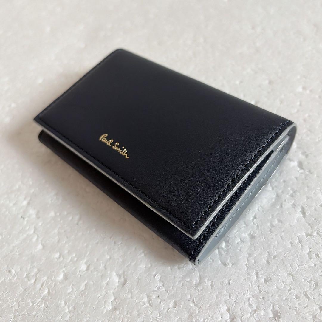 未使用 Paul Smith ポールスミス サプルレザー 名刺入れ カードケース