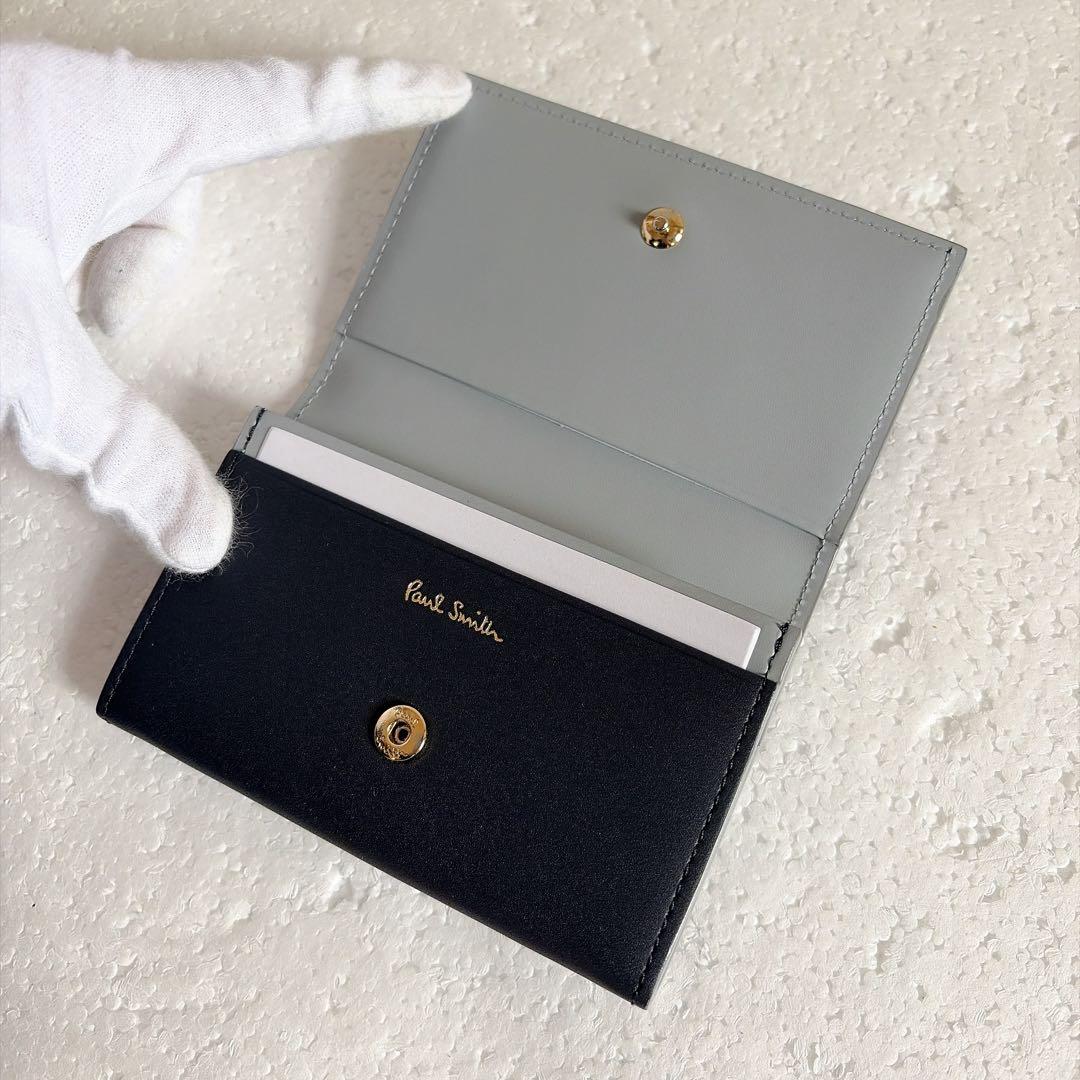 未使用 Paul Smith ポールスミス サプルレザー 名刺入れ カードケース