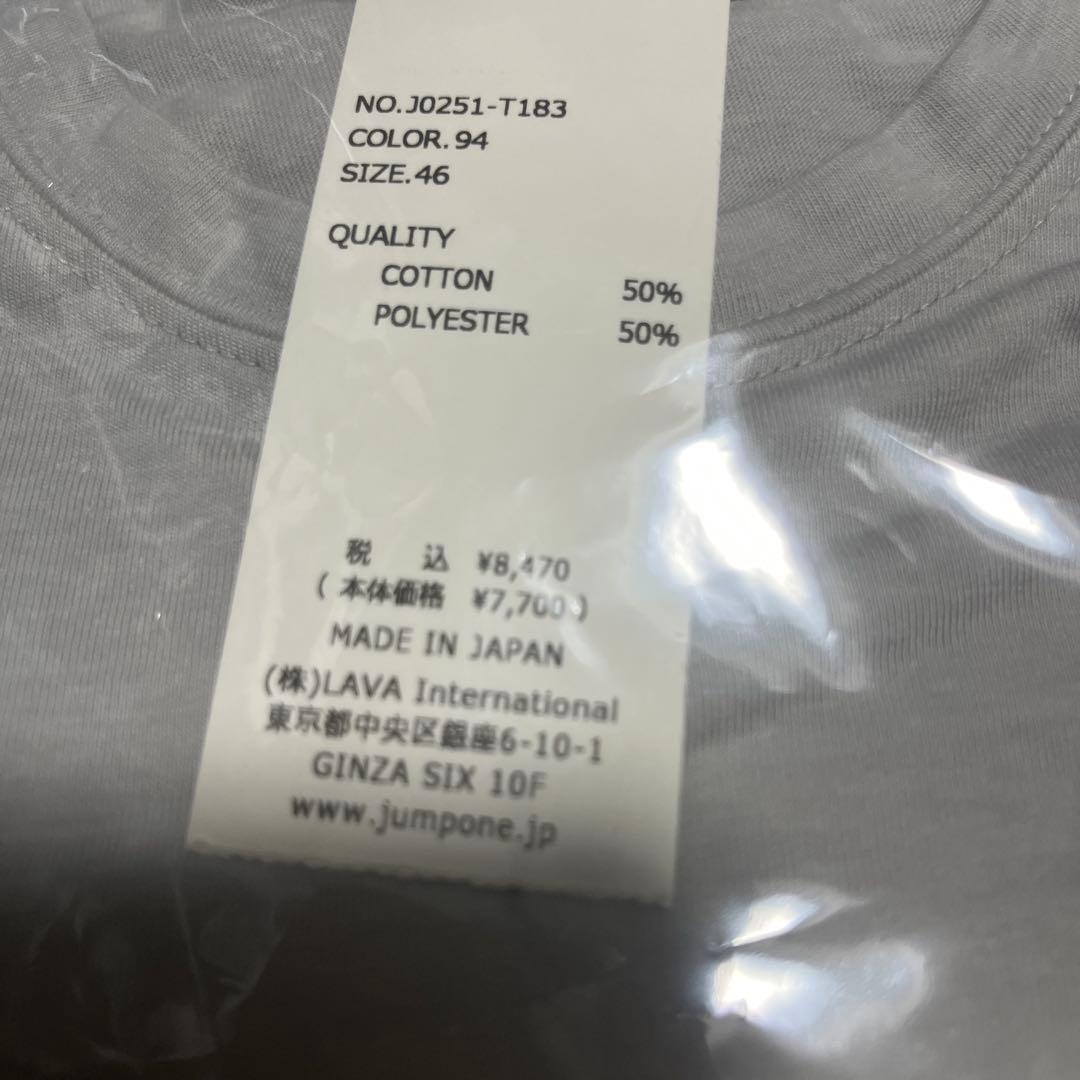 jump one グレー ヘキサTシャツ