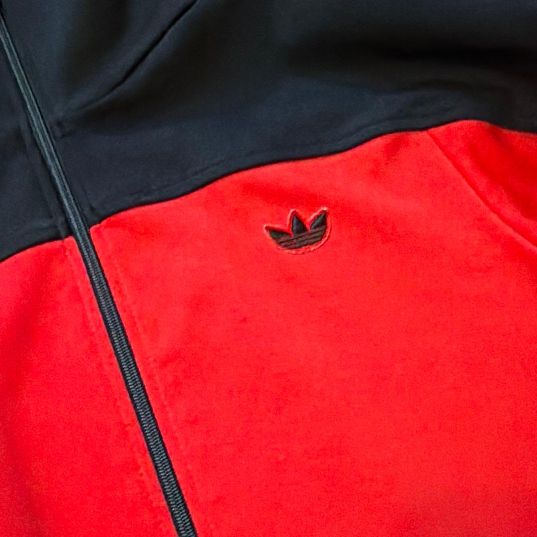 80s デサント期 adidas トラックジャケット レッド