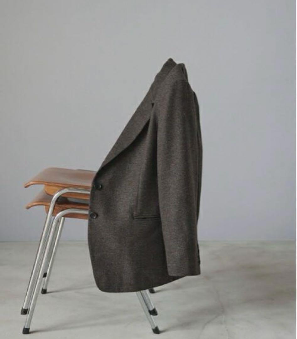 ジャケット・アウター anuke Herringbone Wool Jacket BRN 36