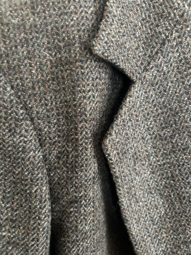 ジャケット・アウター anuke Herringbone Wool Jacket BRN 36