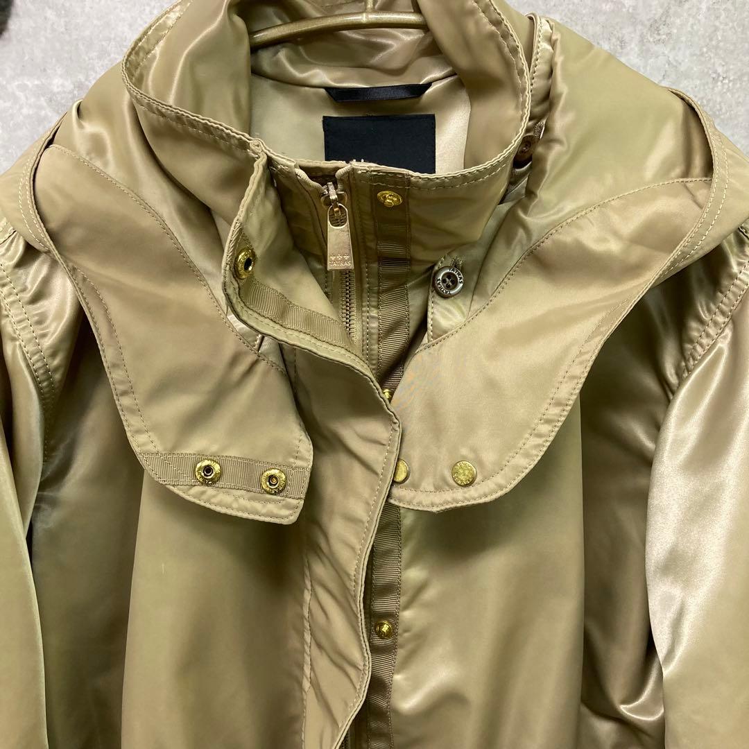 極美品 TATRAS タトラス BEAMS サテン スプリングコート
