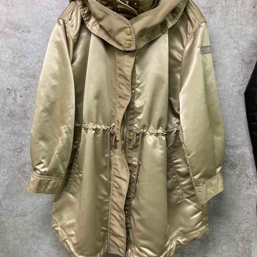 極美品 TATRAS タトラス BEAMS サテン スプリングコート
