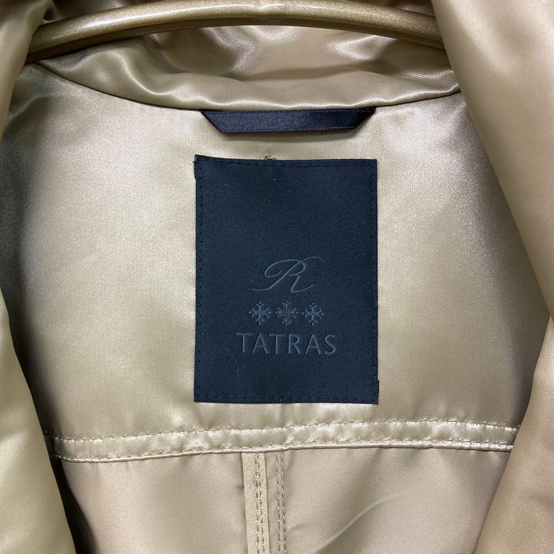 極美品 TATRAS タトラス BEAMS サテン スプリングコート