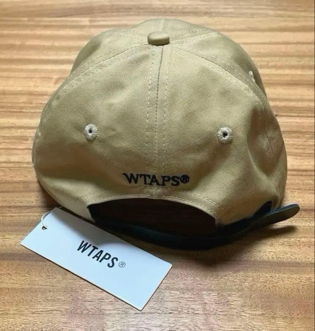 新品未使用【WTAPS】WT ロゴ キャップ ベージュ フリーサイズ