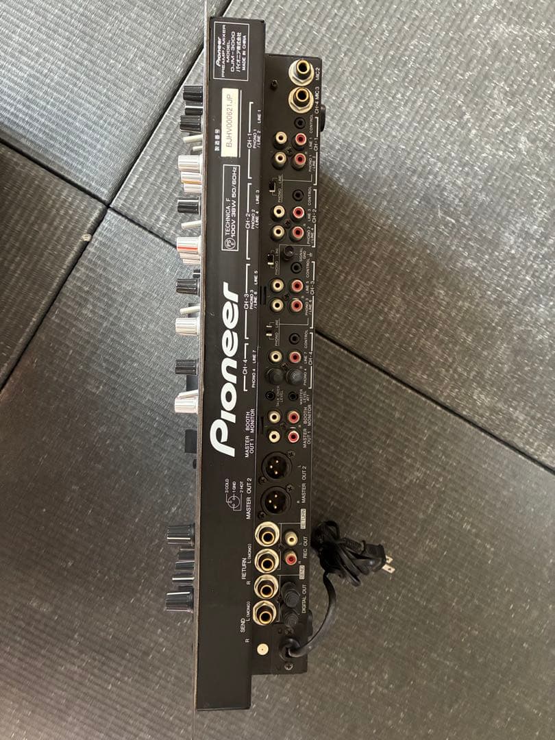 名機 Pioneer DJM-3000 DJミキサー