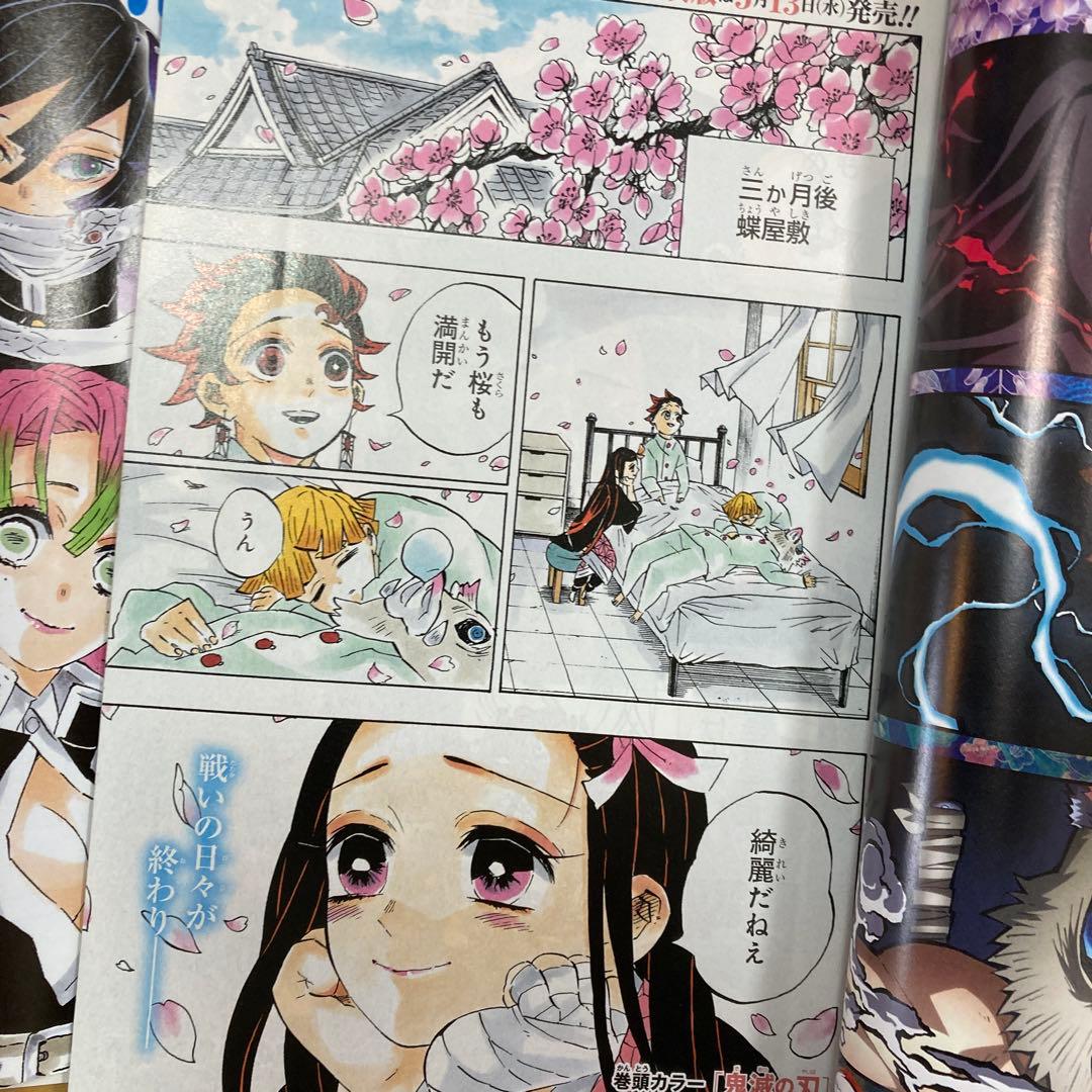 鬼滅の刃　週刊少年ジャンプ切り抜き　大量カラー