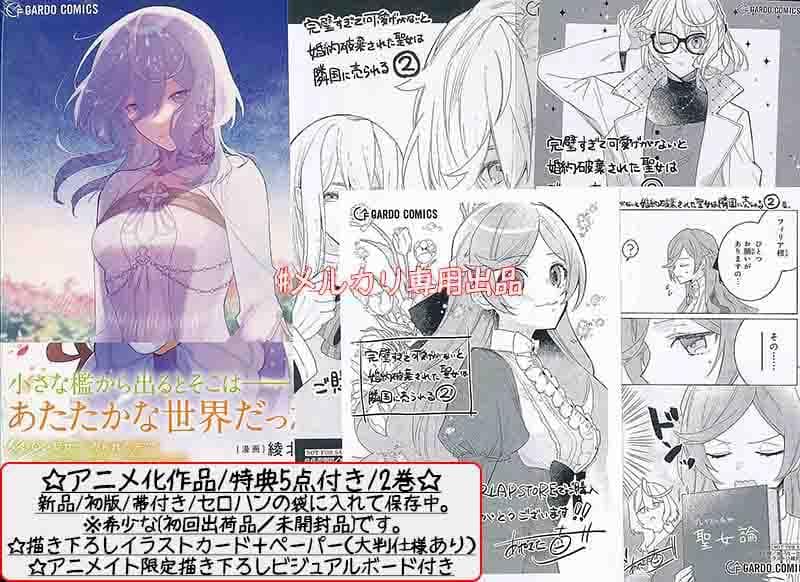 特典34点付 完璧すぎて可愛げがないと婚約破棄された聖女は隣国に売られる1-6巻