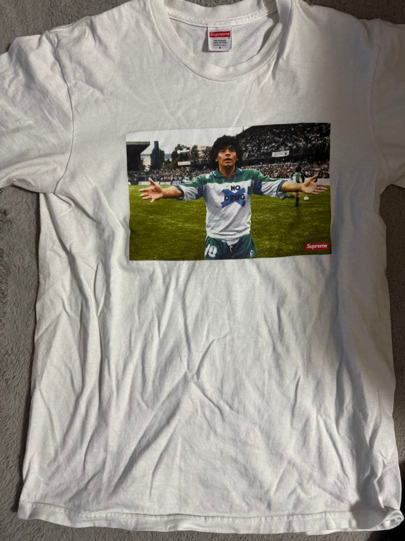 Supreme マラドーナ Tシャツ