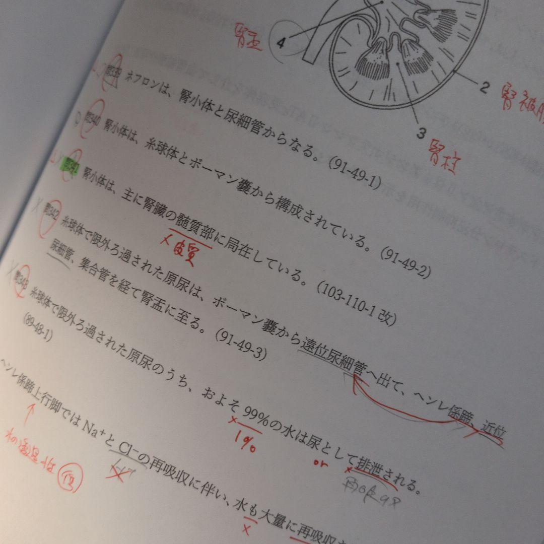 111回対策 薬ゼミ 白問（弱点克服問題集）