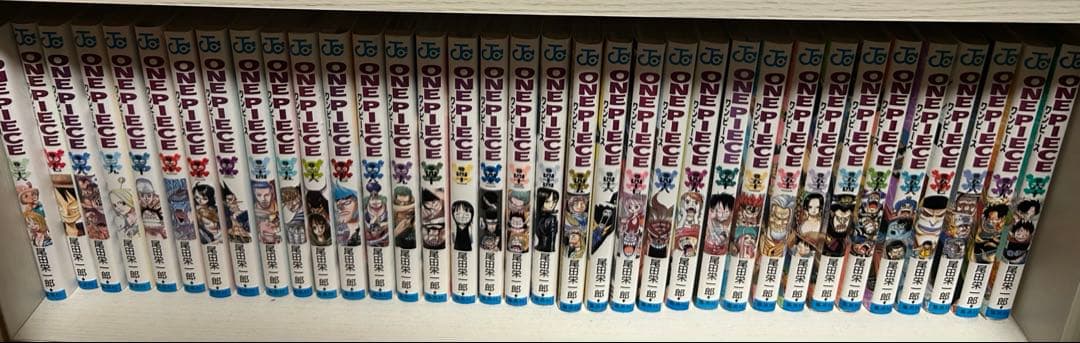 ワンピース1巻から72巻.74から81巻