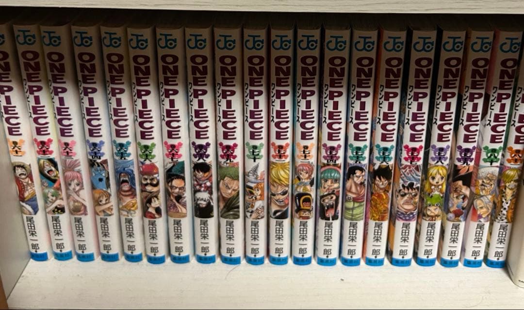 ワンピース1巻から72巻.74から81巻