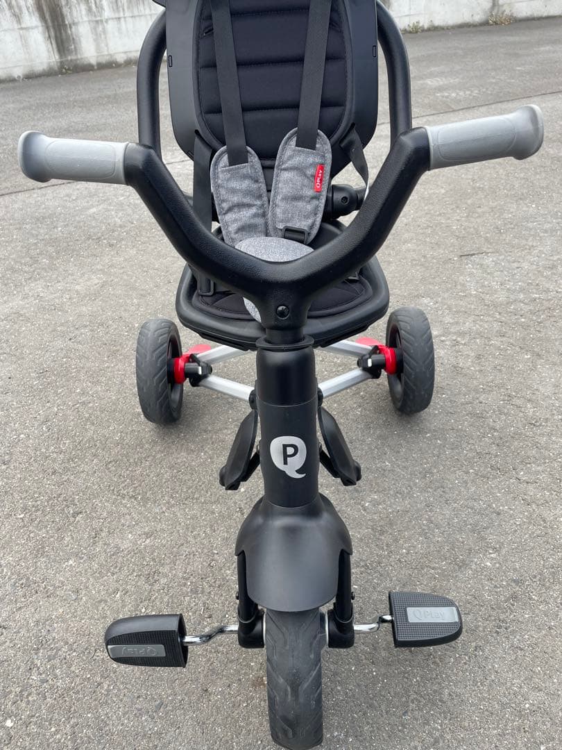 QPlay NOVA Folding trike 三輪車 手押し 折りたたみ式