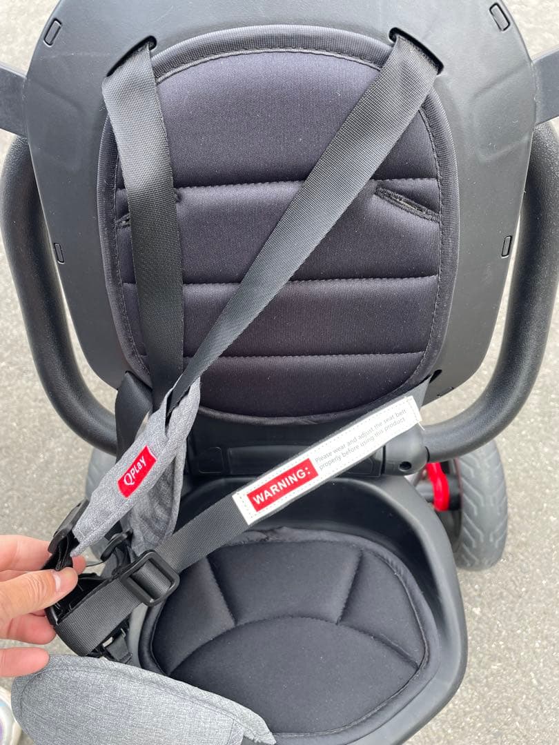 QPlay NOVA Folding trike 三輪車 手押し 折りたたみ式