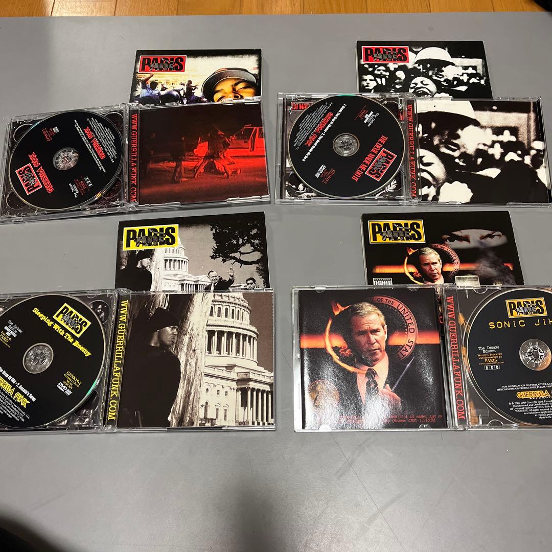 PARIS パリス CD 4枚セット　レア　名盤　guerrilla funk