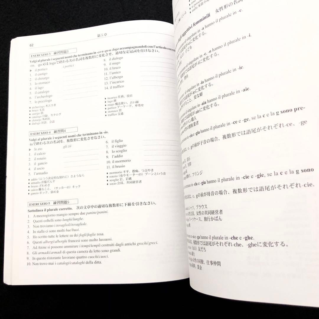 「日本人のためのイタリア語 - イタリア語文法のマニュアルと練習問題」CD付