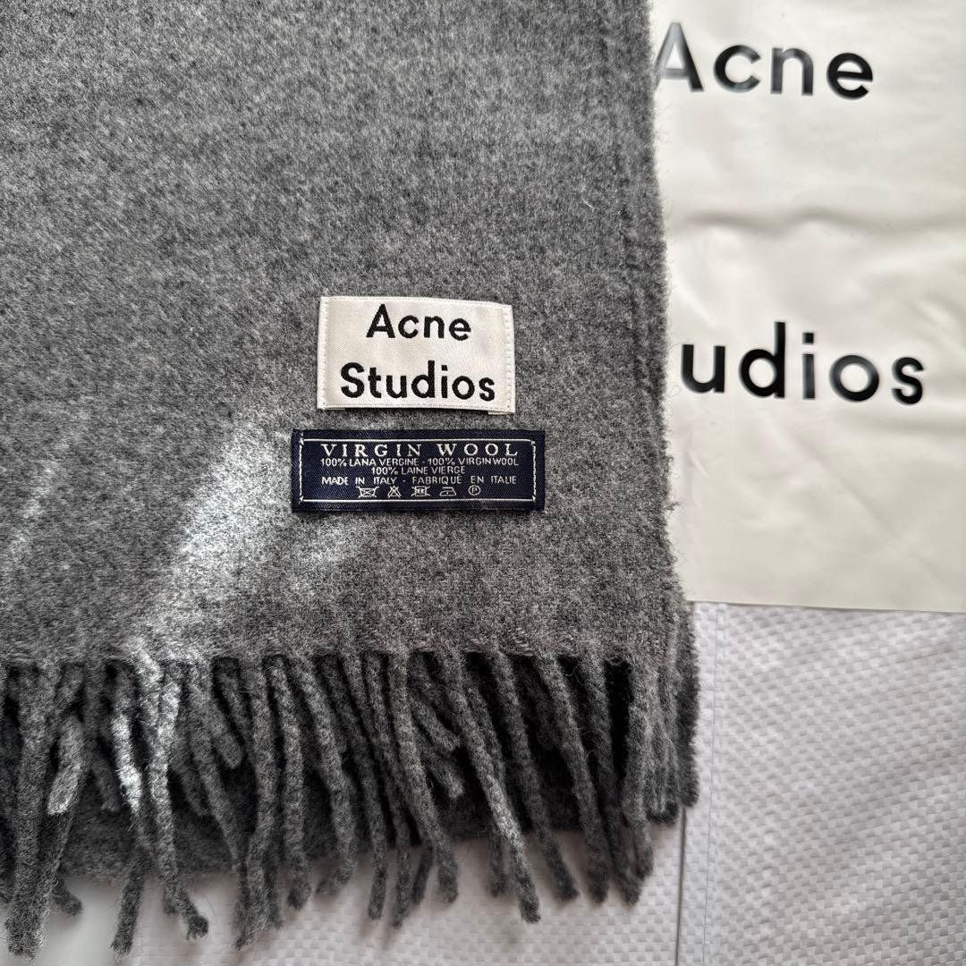 新品Acne Studios アクネ 旧タグ 大判 ストール マフラー