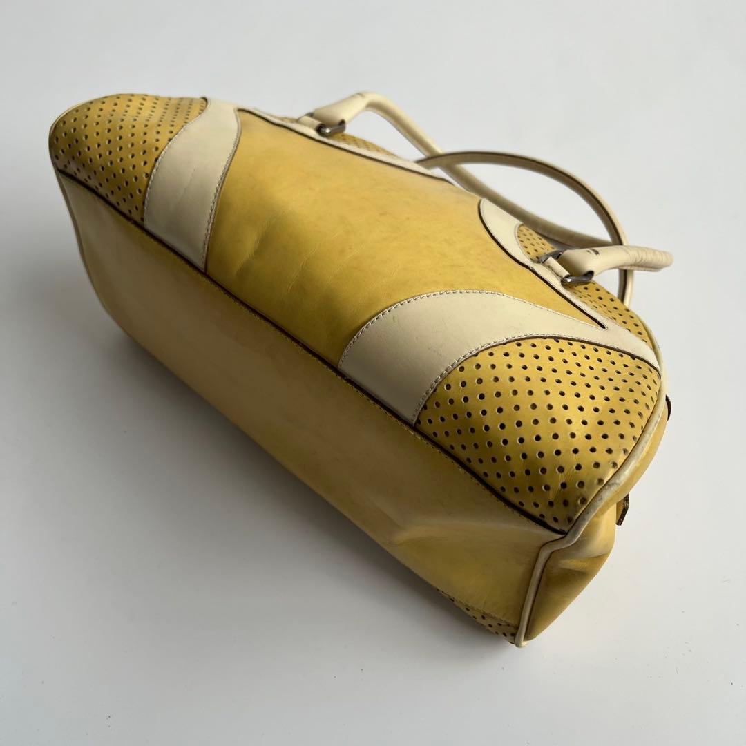 バッグ PRADA LEATHER BOWLING BOSTON HAND BAG