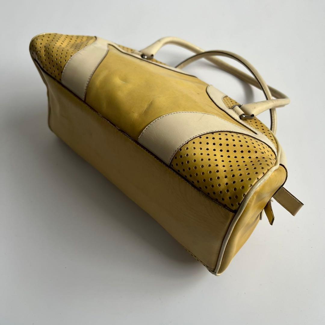 バッグ PRADA LEATHER BOWLING BOSTON HAND BAG