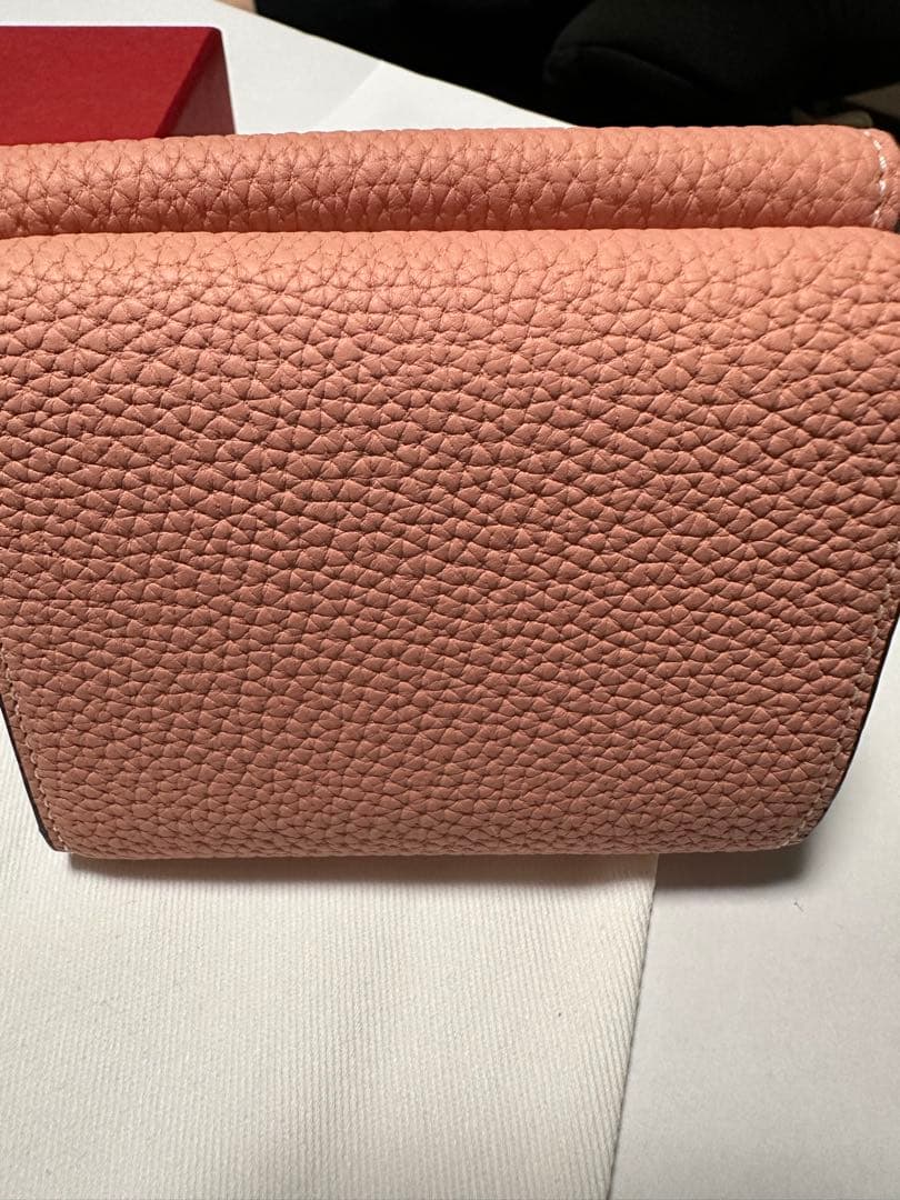 BONAVENTURA ピンク 三つ折り財布