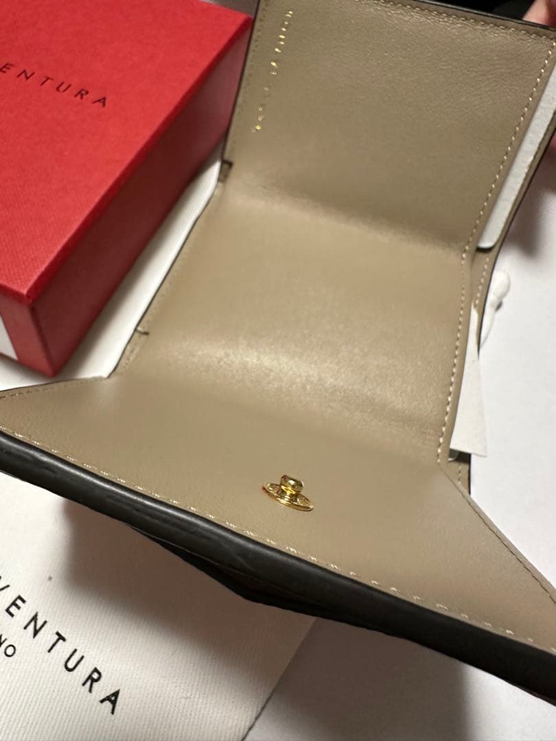 BONAVENTURA ピンク 三つ折り財布