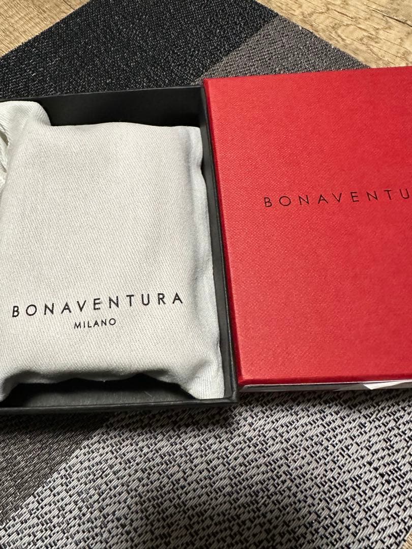 BONAVENTURA ピンク 三つ折り財布