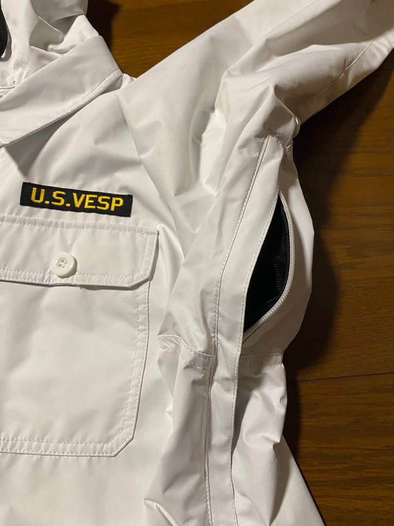 U.S. VESP ホワイトスノーボードウェア