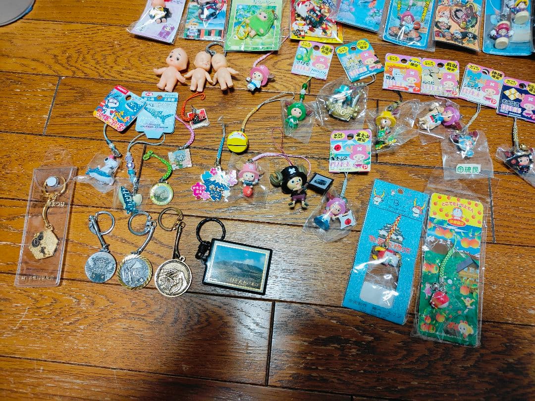 ご当地 キューピー ワンピース チョッパー キティ ストラップ キーホルダー