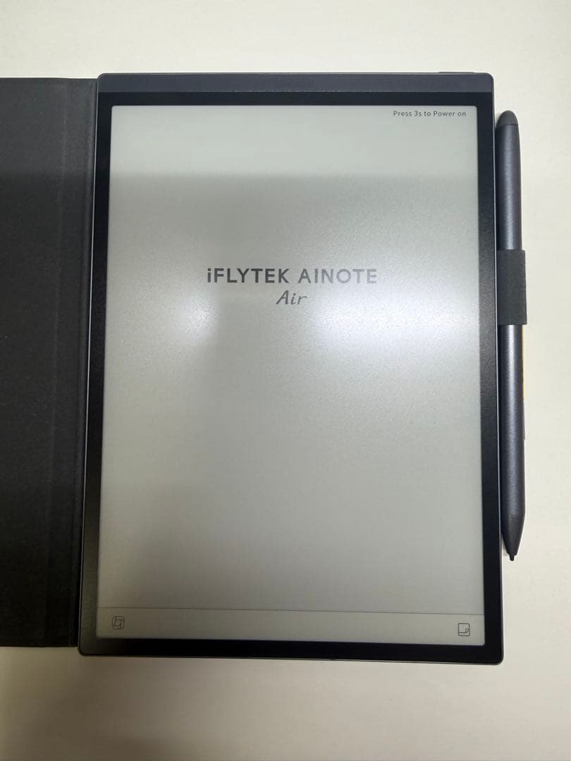 iFLYTEK AINOTE Air 2電子ペーパー 付属のペン&純正のカバー
