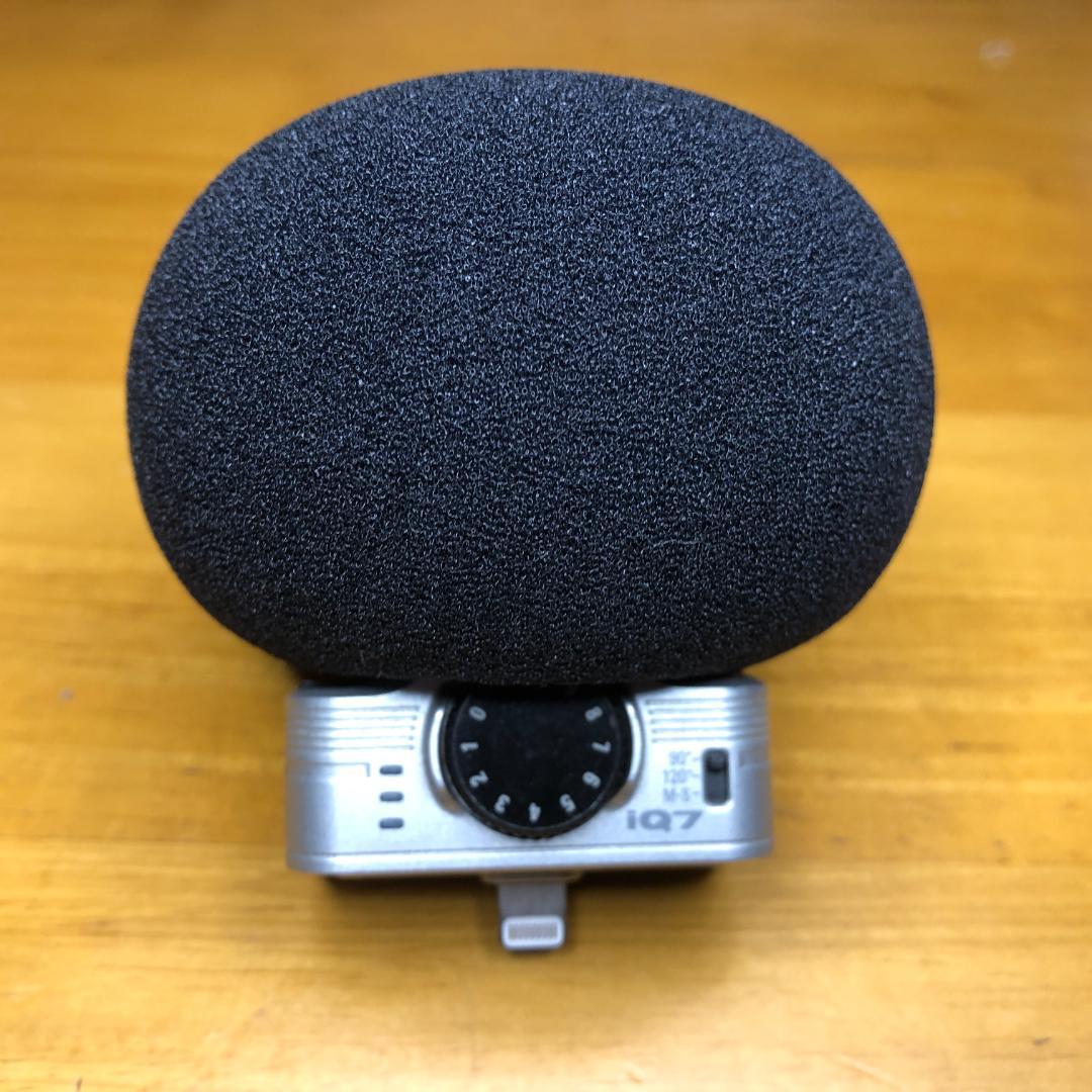 ZOOM iQ7 コンデンサマイク Lightning iPhone iPad用