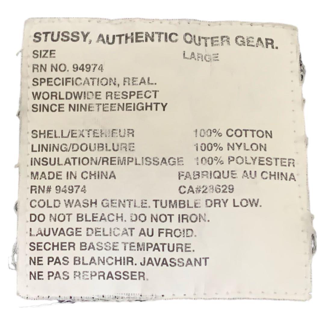 STUSSY 90s AUTHENTIC OUTER GEAR モッズコート L