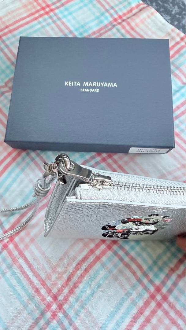 【本日天赦日×一粒万倍日！】KEITAMARUYAMA二つ折財布 パンダ刺繍