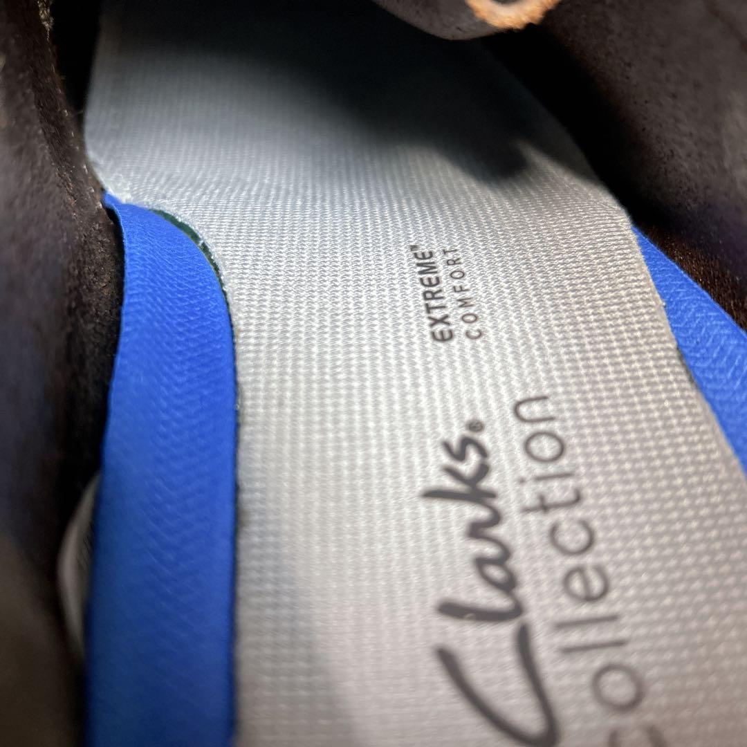 ほぼ新品【Clarks】クラークス/ワラビー/オイルドレザー/ブラウン/ナタリー