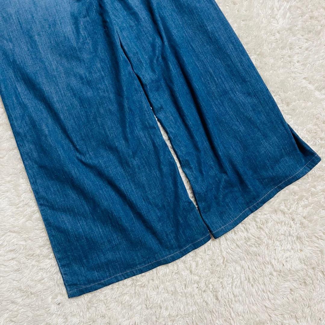 専用　美品　MARELLA ワイドデニムパンツ　近年モデル　WIDE LEG36