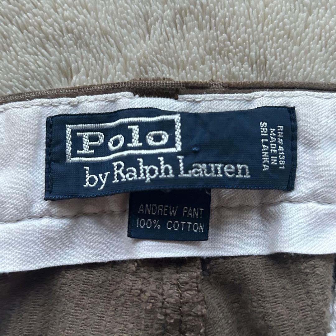 90s Ralph Lauren Andrew型 コーデュロイワイドパンツ