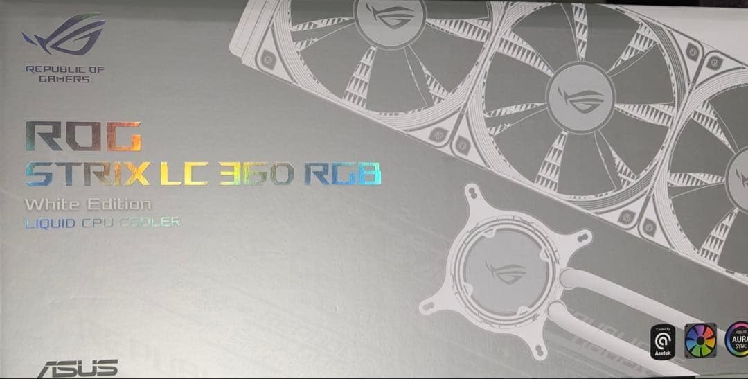 ROG STRIX LC360 RGB White EditionCPUクーラー