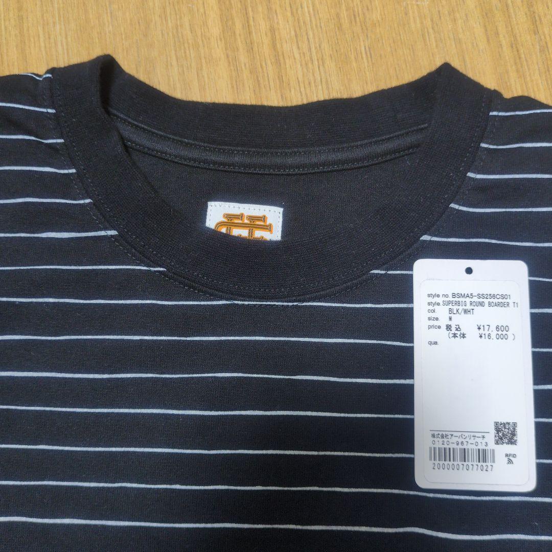 トップス SEESEE SUPER BIG ROUND BOARDER TEE M