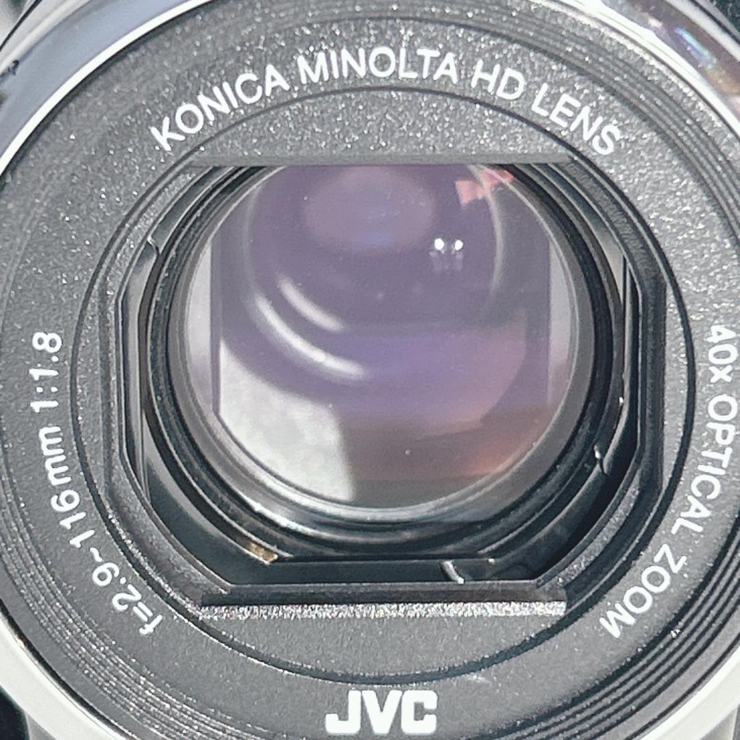 JVC ビデオカメラ EVERIO GZ-E265-B 収納ケース付き