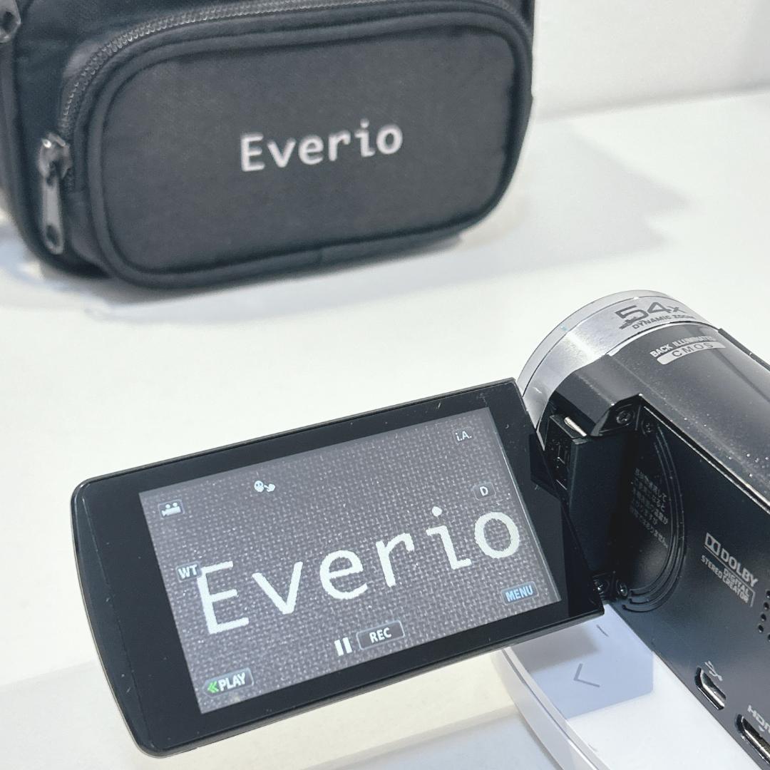 JVC ビデオカメラ EVERIO GZ-E265-B 収納ケース付き