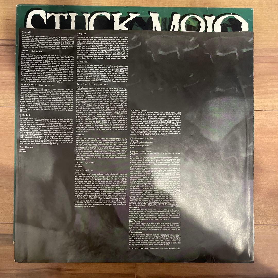 Stuck Mojo ‎Pigwalk LP レコード ドイツオリジナル盤