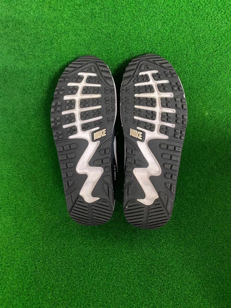 NIKE ナイキ エアマックス 90G ゴルフシューズ 黒 23.0センチ