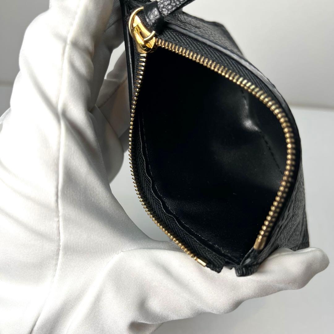 【美品】ルイヴィトン モノグラム アンプラント ヴィクトリーヌ 三つ折り財布