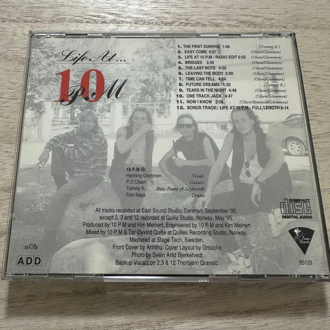 10 PM / Life At…【ハードロックCD】デンマーク、メロハー