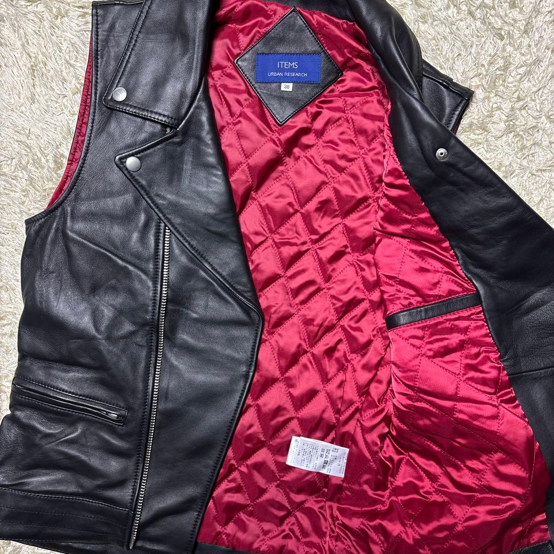 タグ付 URBAN RESEARCH アーバンリサーチ レザー ライダースベスト