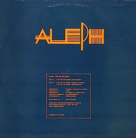 洋楽 FIRE ON THE MOON (DUTCH REMIX) /ALEPH